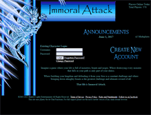 Tablet Screenshot of immoralattack.com